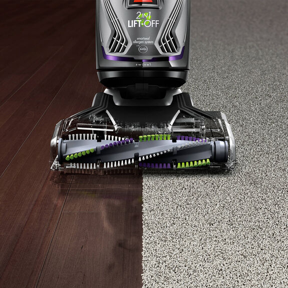 BISSELL® PowerGlide® LiftOff® Pet 2043 Vacuuming